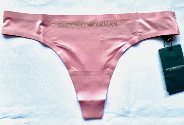 Dámská bezešvá tanga Emporio Armani 162468 0A284