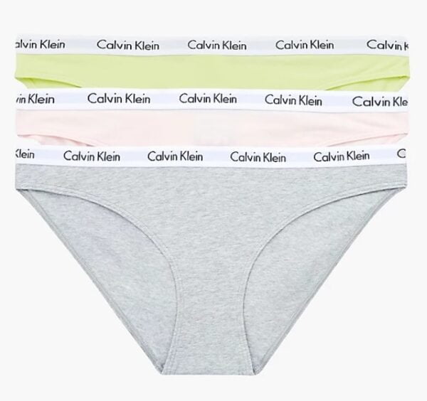 Dámské kalhotky Calvin Klein QD3588E 13X 3 KUSY